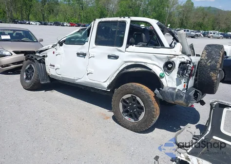 2020 Jeep Wrangler Unlimited Rubicon 4X4 из США, поврежденный, VIN 1C4JJXFM5LW278740